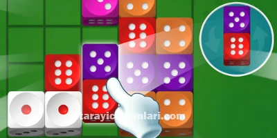 ücretsiz Merge Dice 3D ile stratejik zar birleştirme oyna