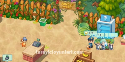 ücretsiz Jungle Mart idle game oyna