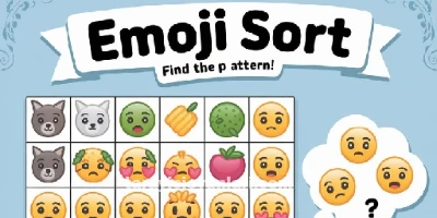 ücretsiz Emoji Sort oyna