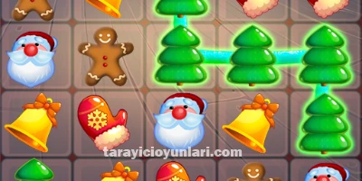 ücretsiz Yılbaşı Eşyalarını Eşleştir Oyunu oyna