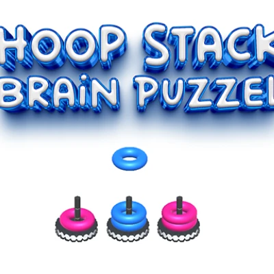 ücretsiz Hoop Stack Brain Puzzel Game oyna