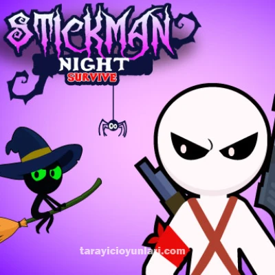 ücretsiz Stickman Night Survive oyna